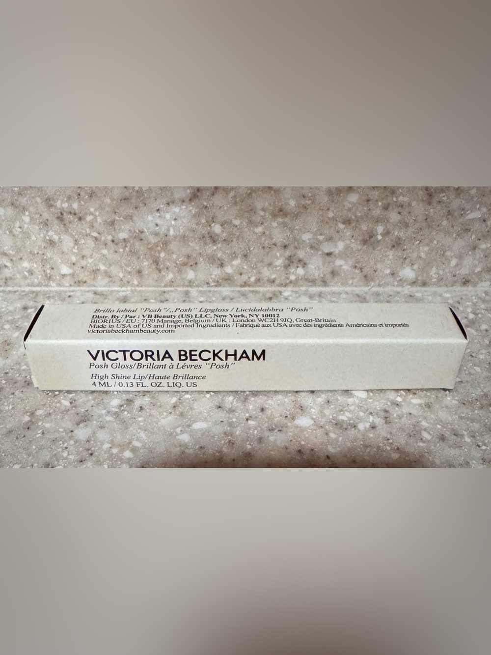 Victoria Beckham Posh Lip Gloss Shade is Bikini. New in Box
